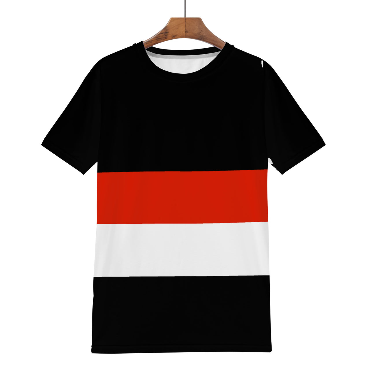 STRIPED TO A TEE - D61 Men's All Over Print T-Shirt - 1 COLOR -