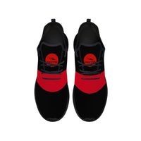 Thumbnail for OOTO - CAM II - BK/RD - Lightweight Mesh Knit Sneaker - Black soles - 1 COLOR -