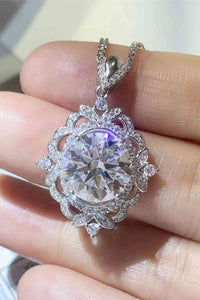 Thumbnail for 5 Carat Moissanite 925 Sterling Silver Necklace