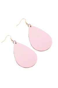 Thumbnail for Teardrop Leather Earrings - 18 COLORS -