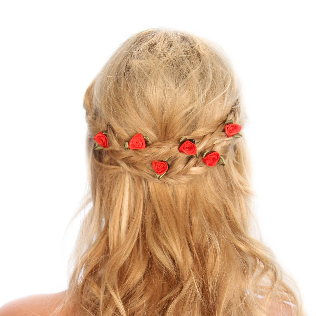 KRISTIN PERRY - Rose Bud Hair Grips - 2 COLORS -