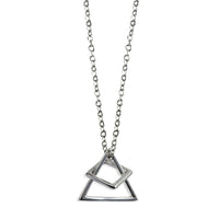 Thumbnail for ClaudiaG - Sterling Silver Geo Game Necklace -