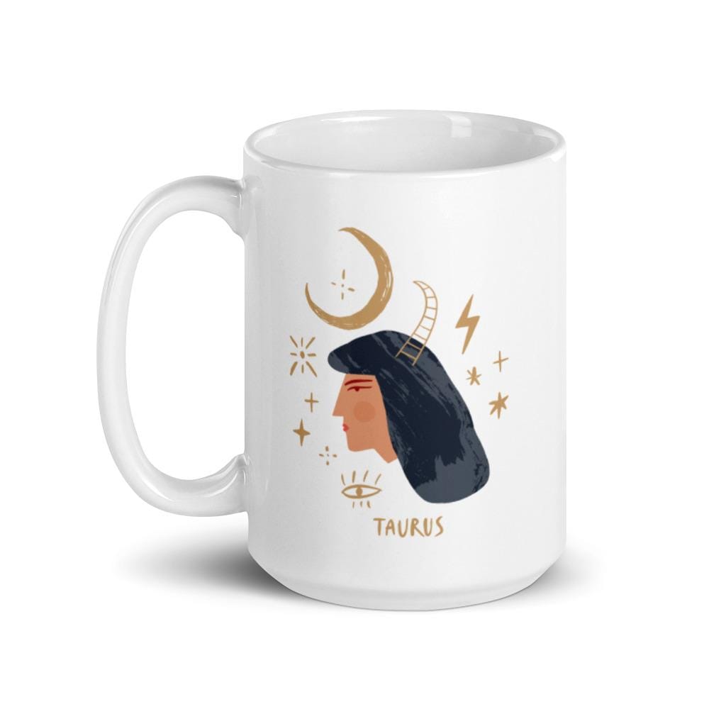 Taurus Zodiac Girl Coffee Mug -