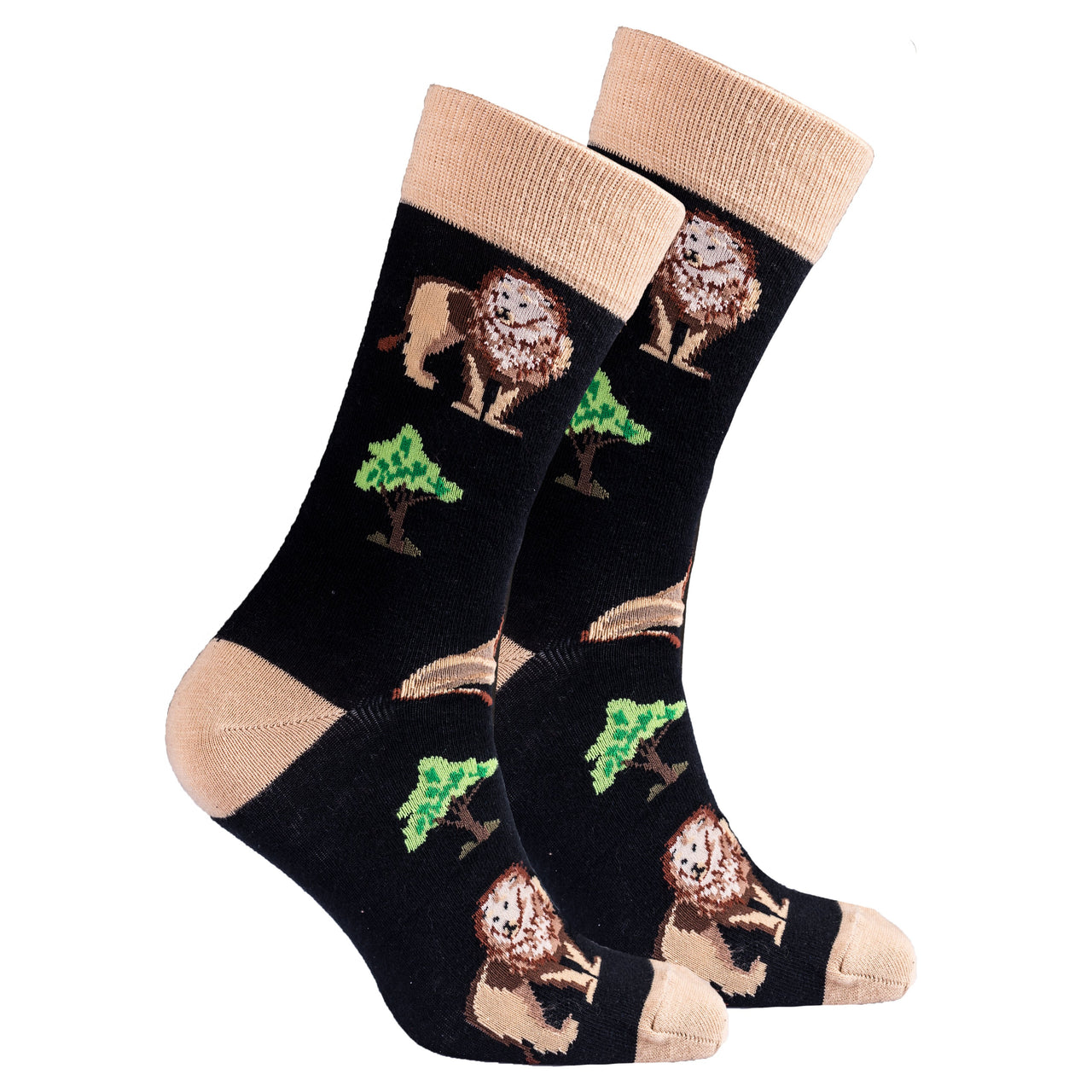 Men's Lion Socks - 1 COLOR -