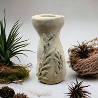 Thumbnail for Sunsum - Cement Vase, Leafy Branches, Lightweight Concrete, Aircrete - 1 COLOR -