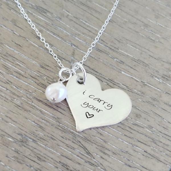 I Carry Your Heart Necklace -