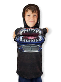 Thumbnail for Mouthman - NEW YORK - Hoodie Chomp Shirt - RRRRrrr! - YOUTH SIZES ONLY - 6 SIZES -