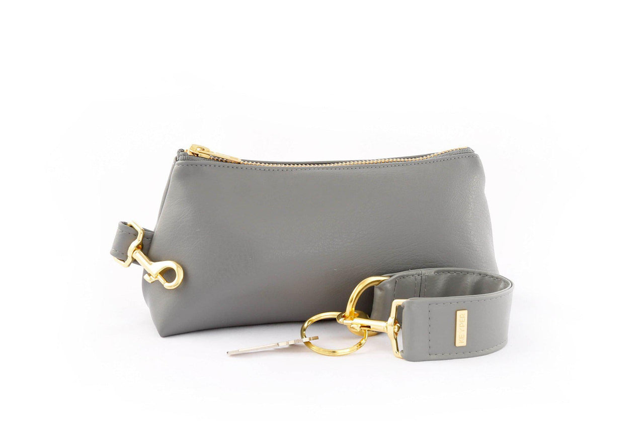 Keyper - Cool Grey SIGNATURE 2-Piece KEYPIT Set • Wristlet - 6 OPTIONS -