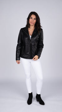 Thumbnail for Fadcloset - Arra Womens Leather Jacket - 5 COLORS -