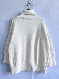 Thumbnail for Turtleneck Long Sleeve Sweater - 1 OVERSIZE - T - 6 COLORS -