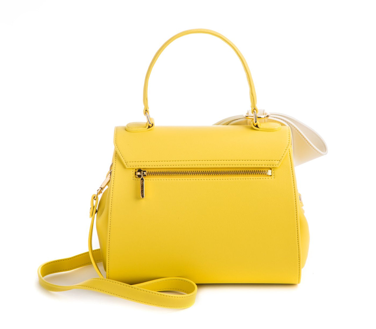 GUNAS NEW YORK - Cottontail - Yellow Vegan Leather Bag - 1 COLOR -