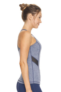 Thumbnail for Airstretch™ Mesh Panel Racerback Tank - 5 COLORS -