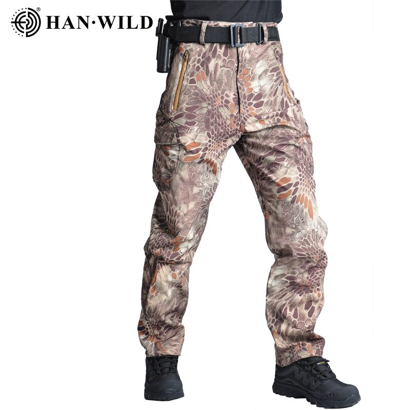 Men Tactical Pants - Cargo - camo - Military Pants - Airsoft Pants - Hunting Clothes - [11 DAY DELIVERY] - 12 COLORS -