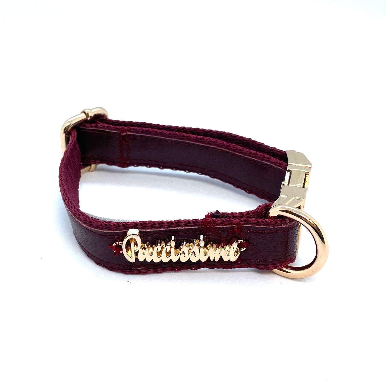 Puccissime - Red Wine Collar - 3 SIZES -