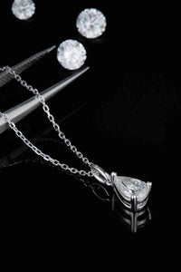 Thumbnail for 1 Carat Moissanite 925 Sterling Silver Necklace