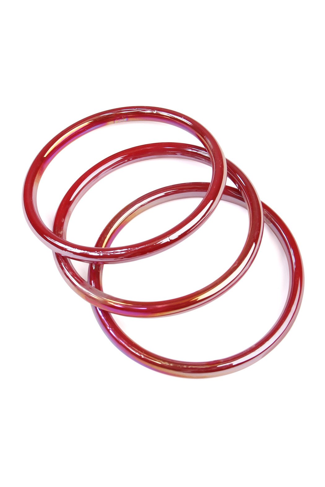 Glass Bangle Set - 12 COLORS -