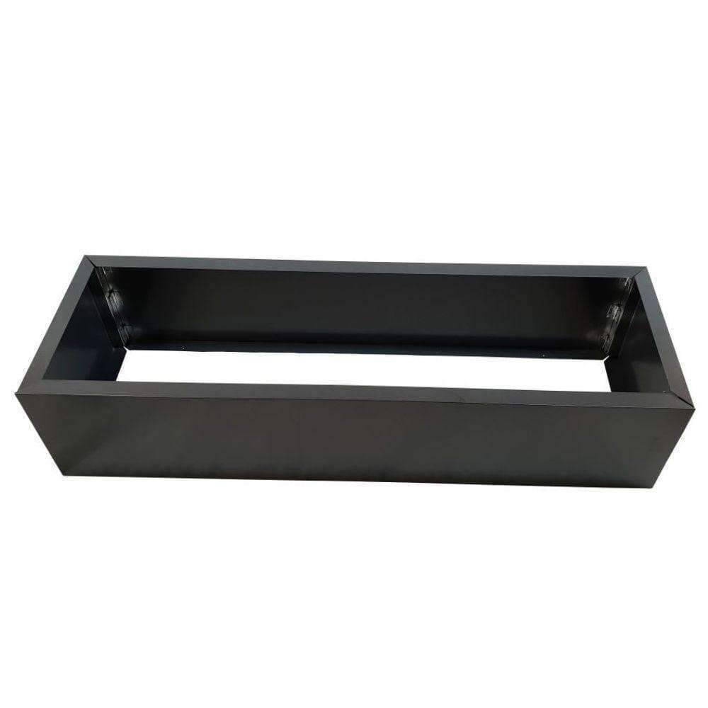 Black Metal Planter Large -