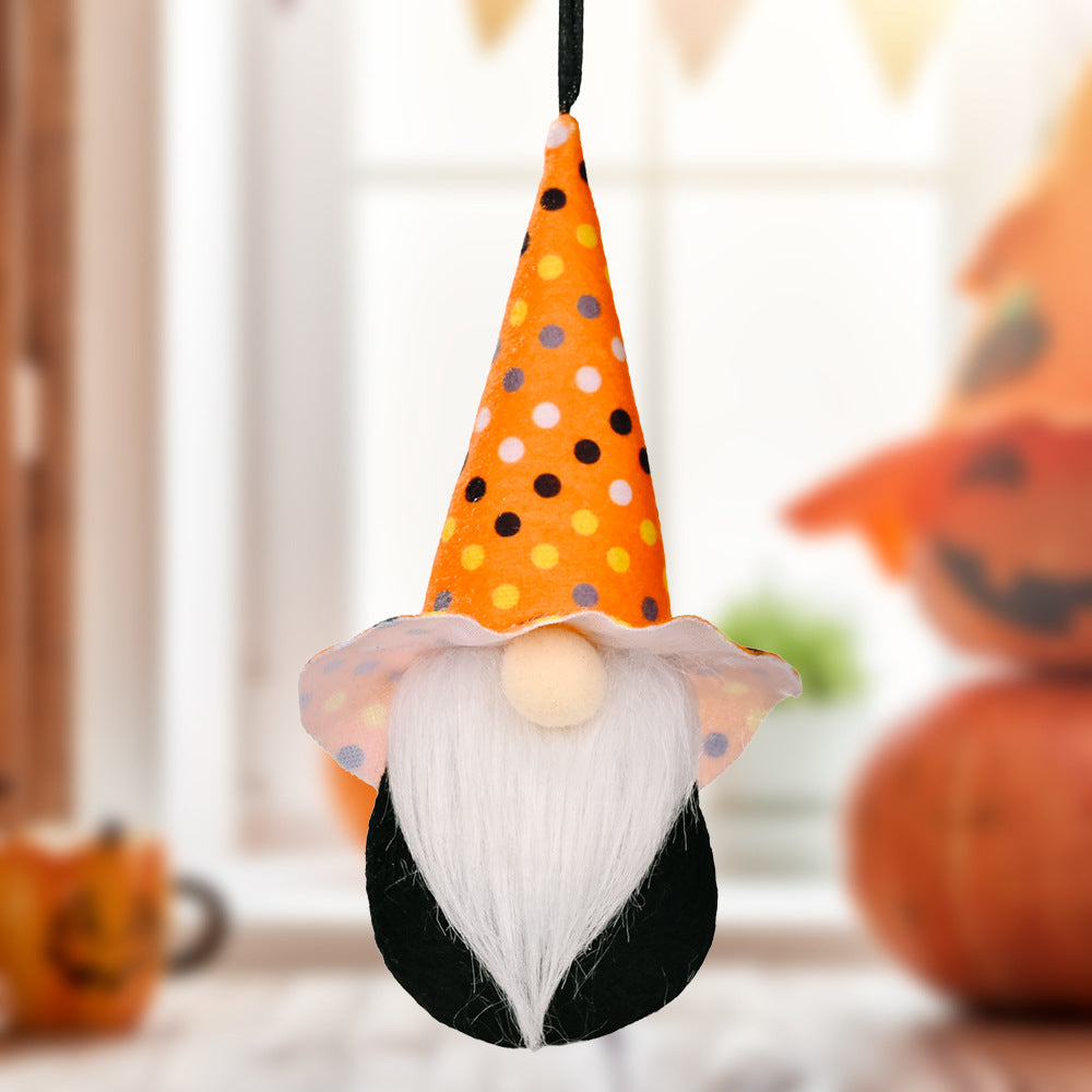 Assorted 2-Piece Halloween Gnomes - Hanging ornaments - [5-10 DAY DELIVERY] -  - 6.3" - T - 10 SET TYPES -