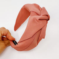 Thumbnail for Satin Twist Headband - 3 COLORS