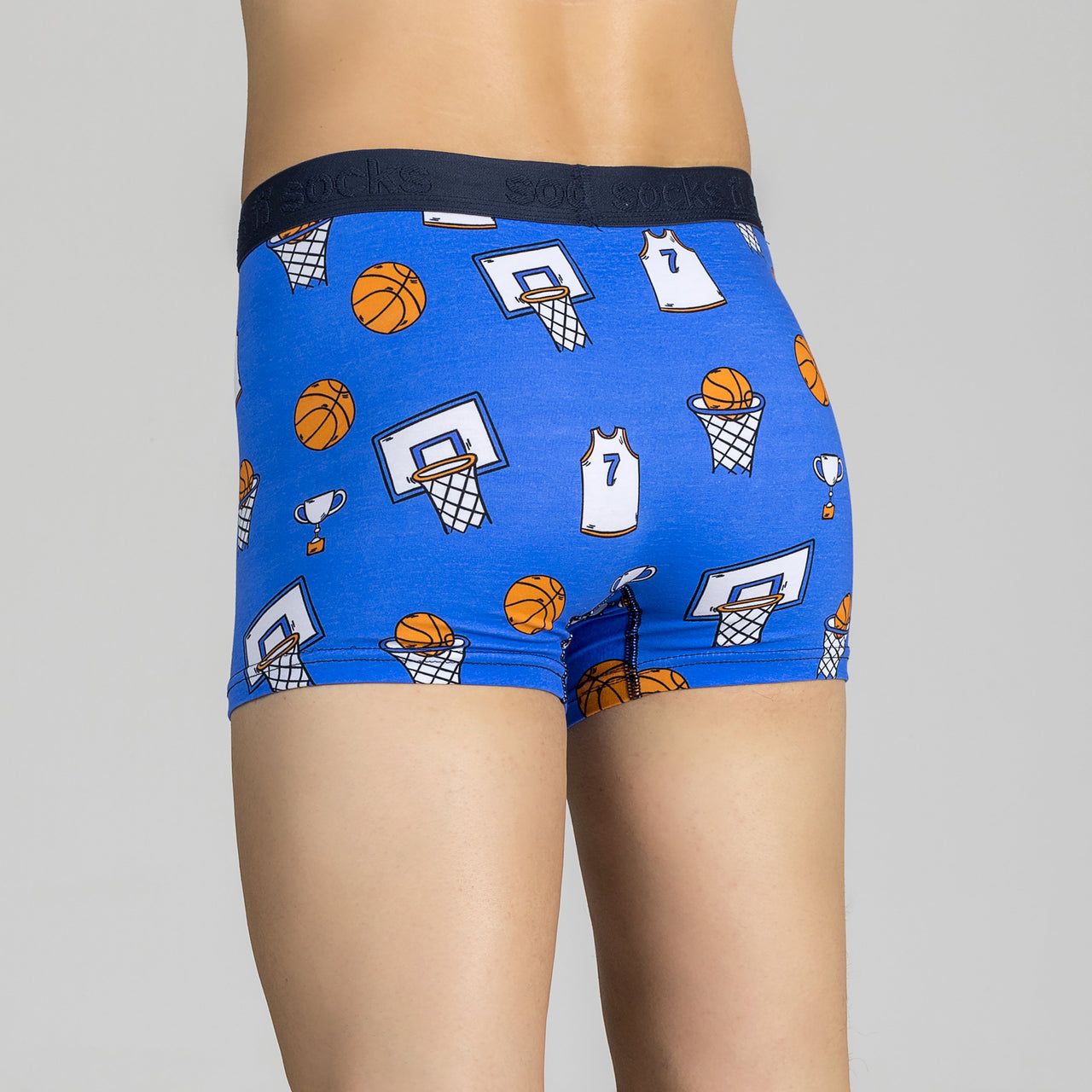 Men's Basketball Boxer Brief - 1 COLOR -