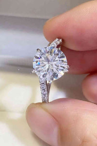 Thumbnail for 3 Carat Moissanite 925 Sterling Silver Ring