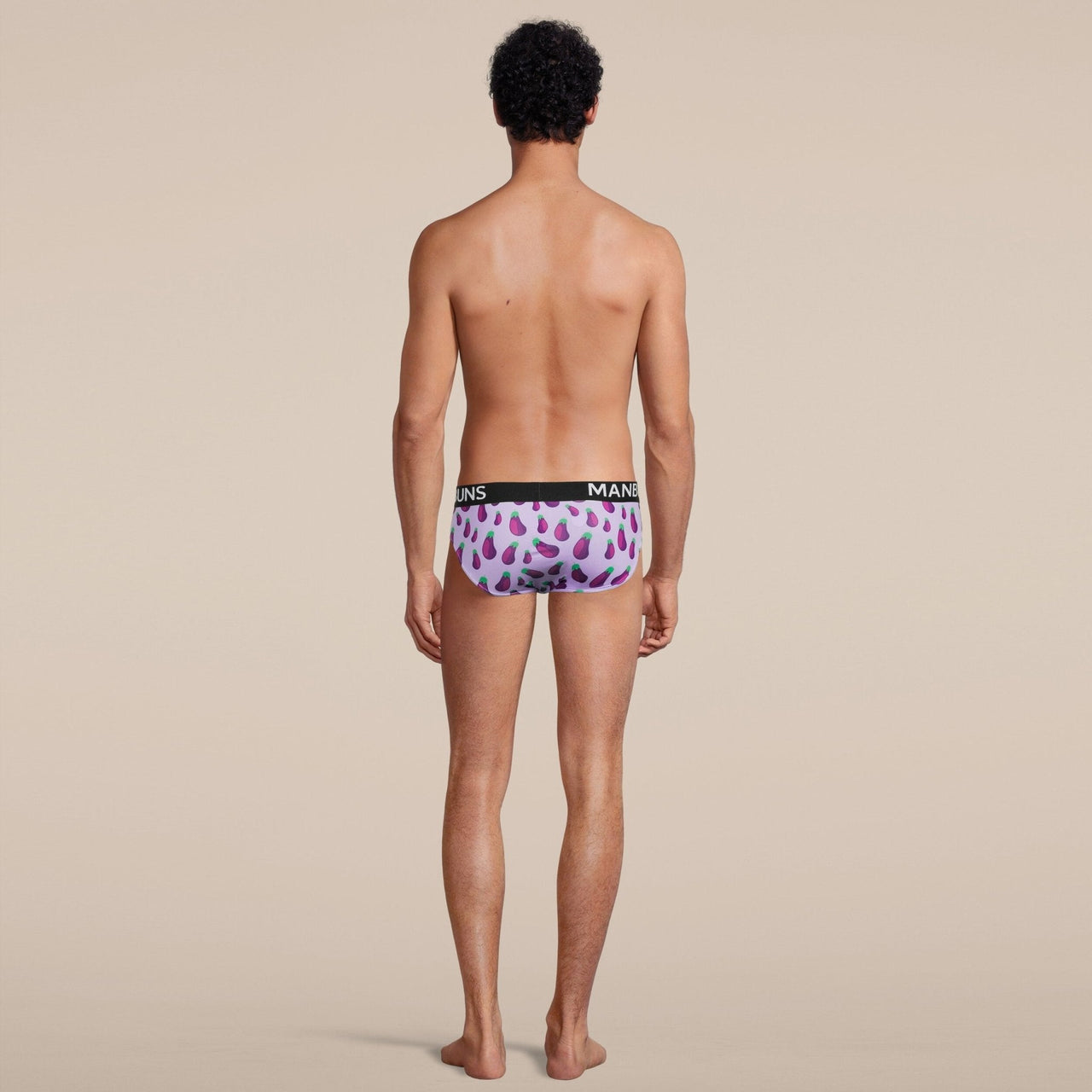 Men's Eggplant Brief Underwear - 1 COLOR -