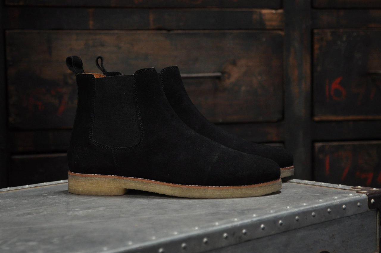 Hound & Hammer - The Maddox 2 | Black Suede -