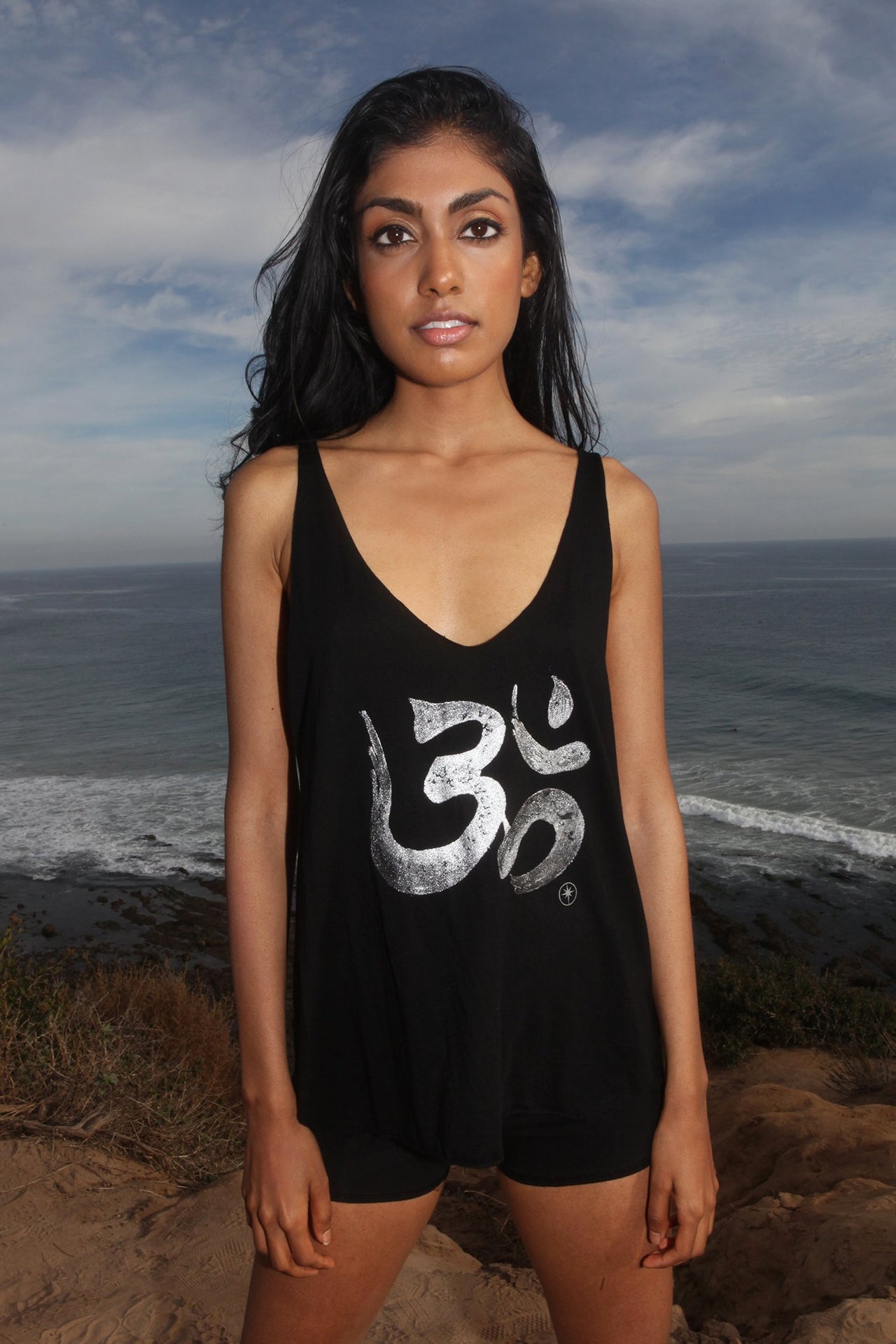 Luminous Being - OM Yoga Teja Racer Back Tank - 2 COLORS -