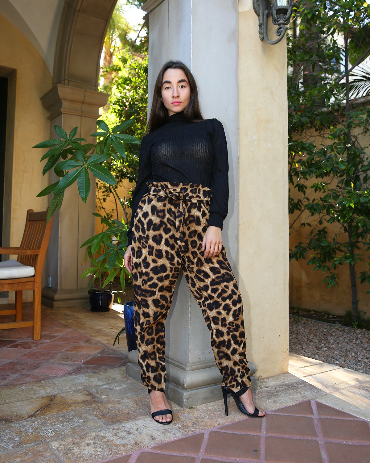 Savoy - Cielo Leopard Print Pant - 1 COLOR -