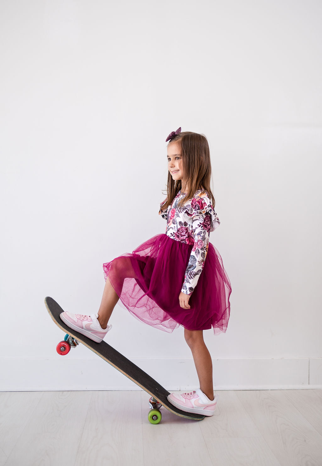 Eclipse Kids - Long Sleeve Tulle Dress - Crows N Roses - SIZES 2T THRU 11/12 -