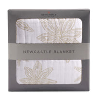 Thumbnail for Boho Fields Cotton Muslin Newcastle Blanket -