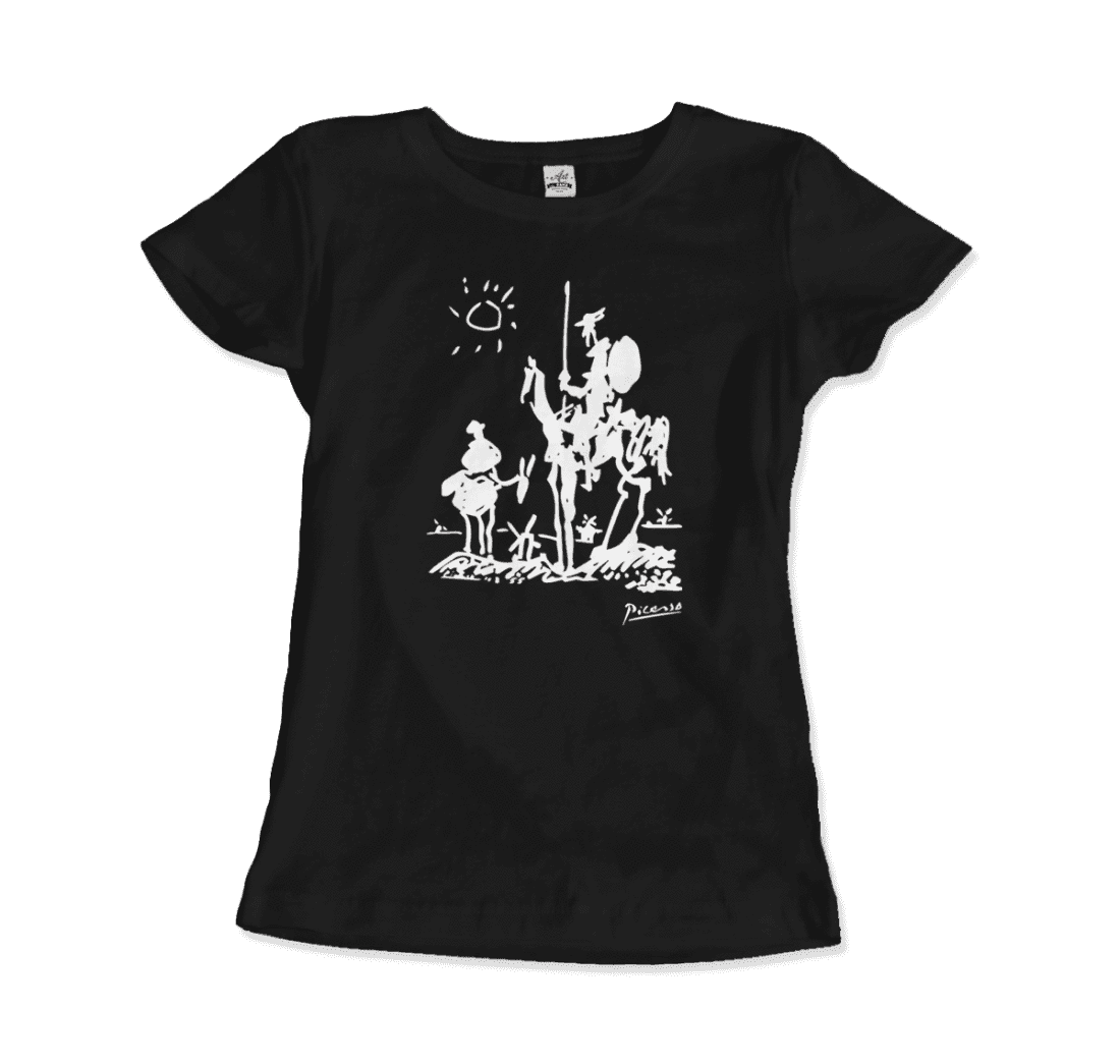 Pablo Picasso - Don Quixote of La Mancha 1955 Artwork T-Shirt  - MENS - WOMENS - 6 COLORS