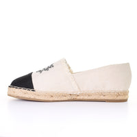 Thumbnail for Twotone Espadrilles-Ivory