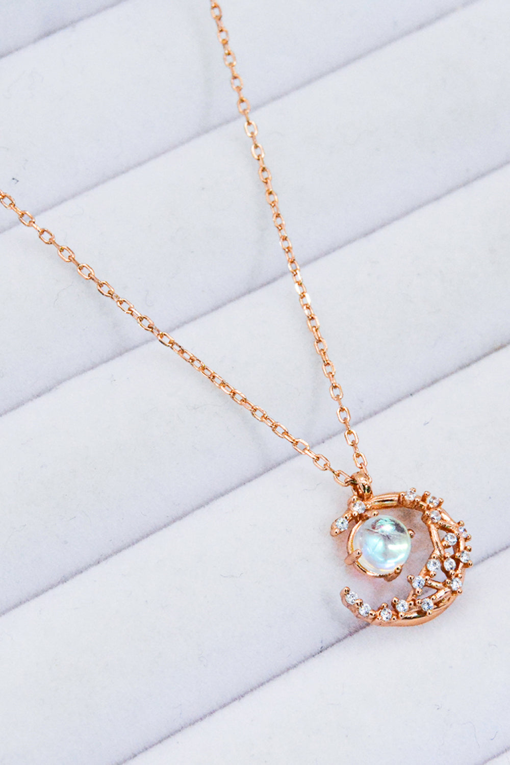 Where It All Began Moonstone Necklace - T - 1 FINISH -