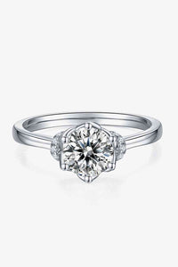 Thumbnail for 1 Carat Moissanite 925 Sterling Silver Ring