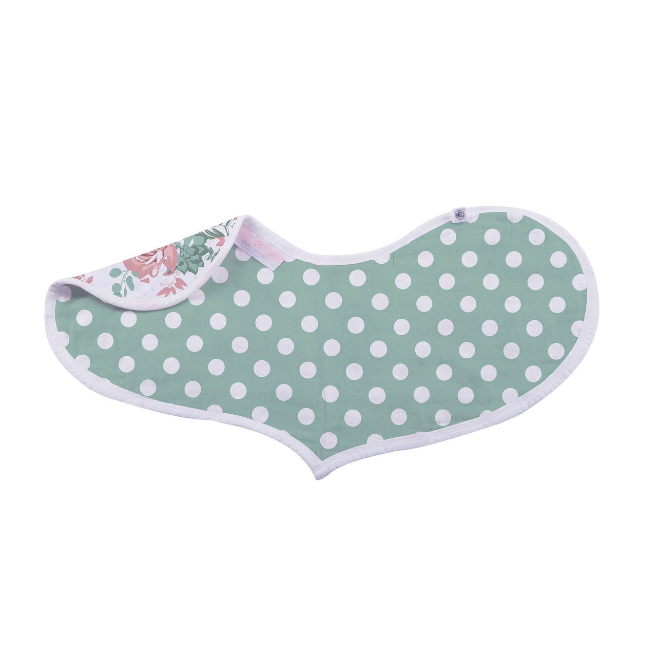 Newcastle - Horses & Roses Cotton Heart Bib 2PK -