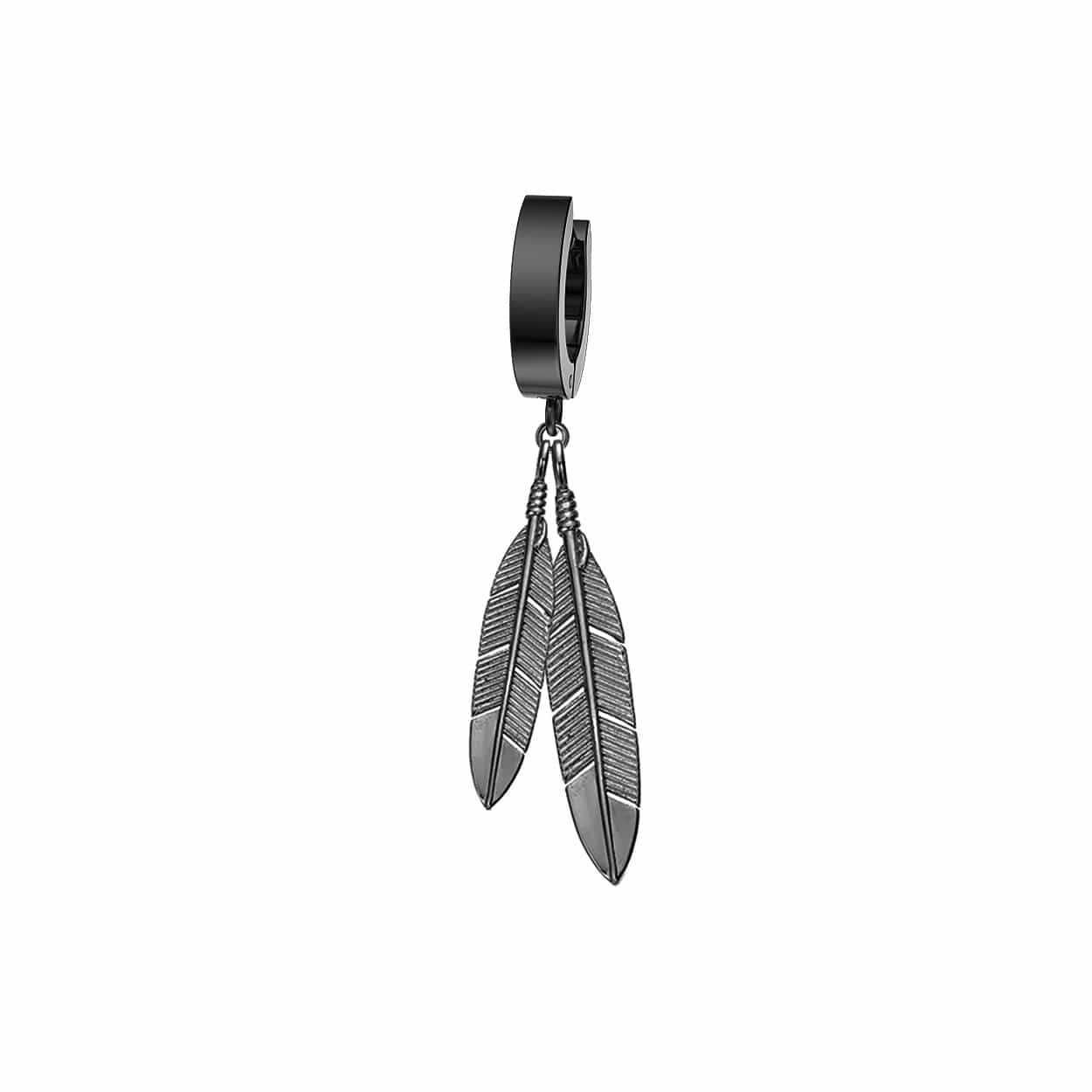 Mister - Feather Earring - 3 FINISHES -