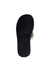 Thumbnail for London Rag - Xing Metal Chain Thong Sandals - 2 COLORS -