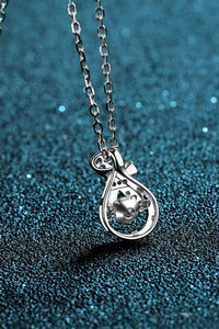 Thumbnail for 1 Carat Moissanite 925 Sterling Silver Necklace