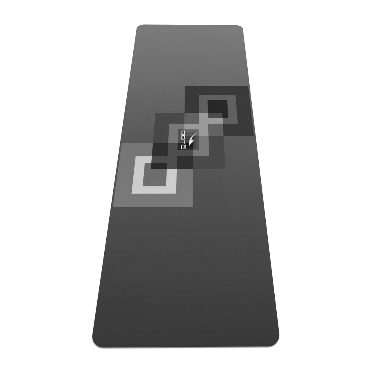 OOTO - Yoga Mat - Angled squares en gray