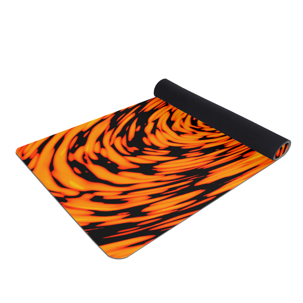 OOTO - Yoga Mat - Dark tunnel en citrus glow