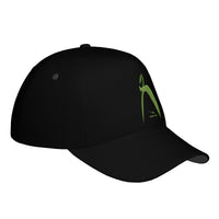 Thumbnail for OOTO - BIG STEPPIN GLYPHIC - METALLIC LIME 3D PRINT - HC_T9 Curved Brim Baseball Cap - 1 COLOR -