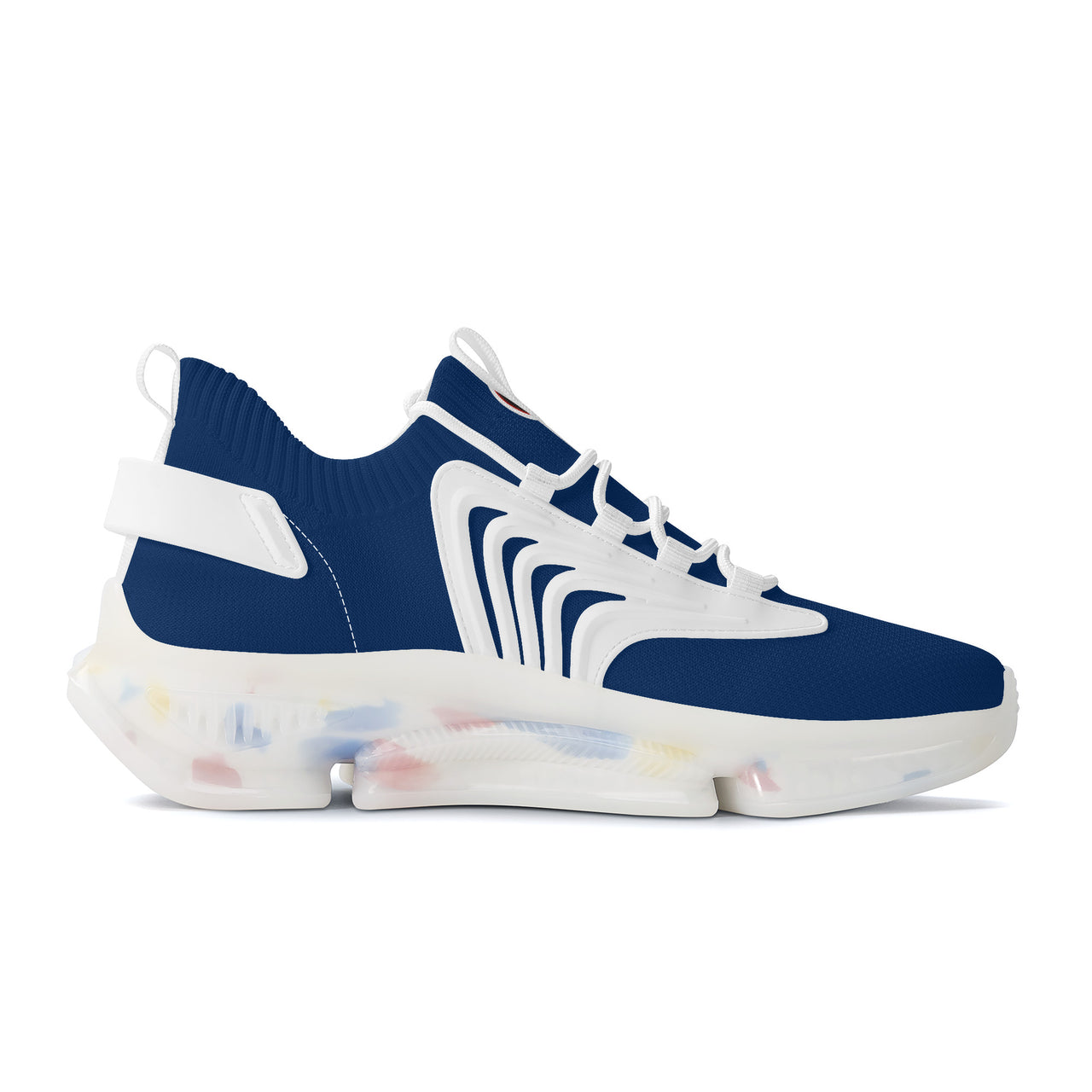 OOTO - Max React Sneakers - CLASSIC B & W RED HOVER - FLAG BLUE - 1 COLOR -