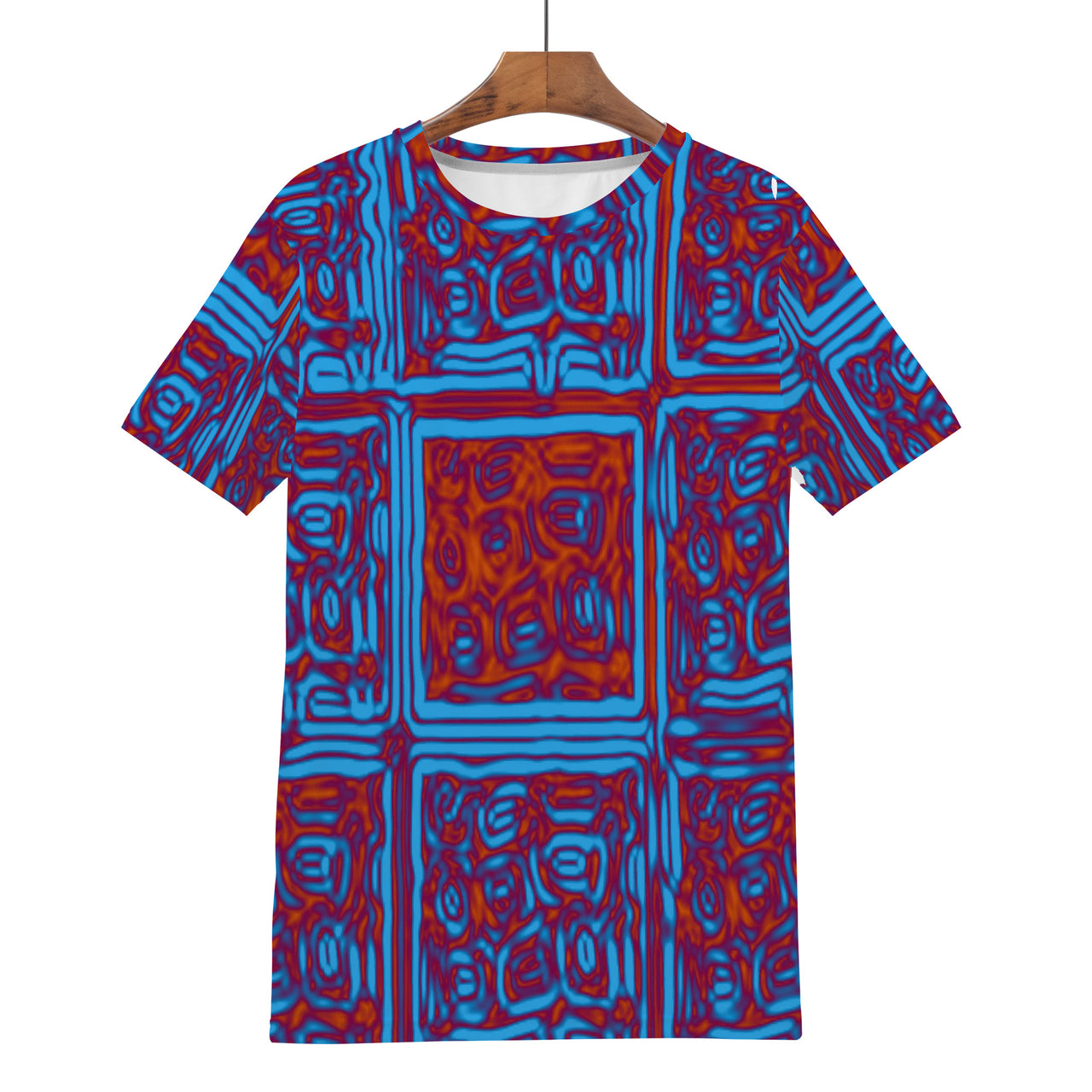 HIERO - D61 Men's All Over Print T-Shirt - 1 COLOR -