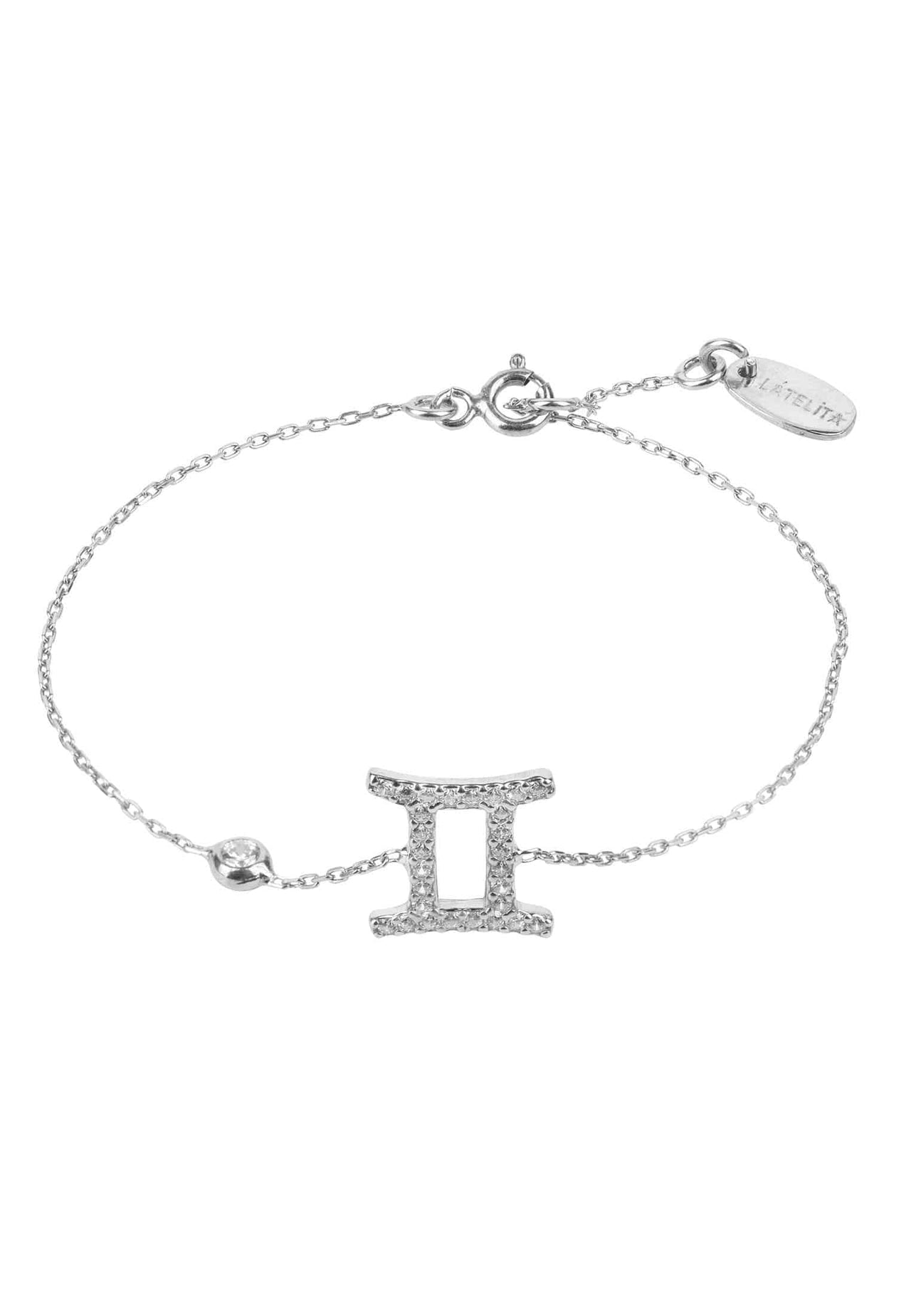 Zodiac Horoscope Star Sign Bracelet Gemini - 3 FINISHES -