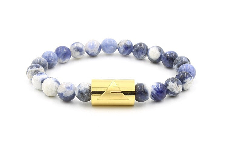 Rocky - Blue Sodalite - 2 Hasp colors -