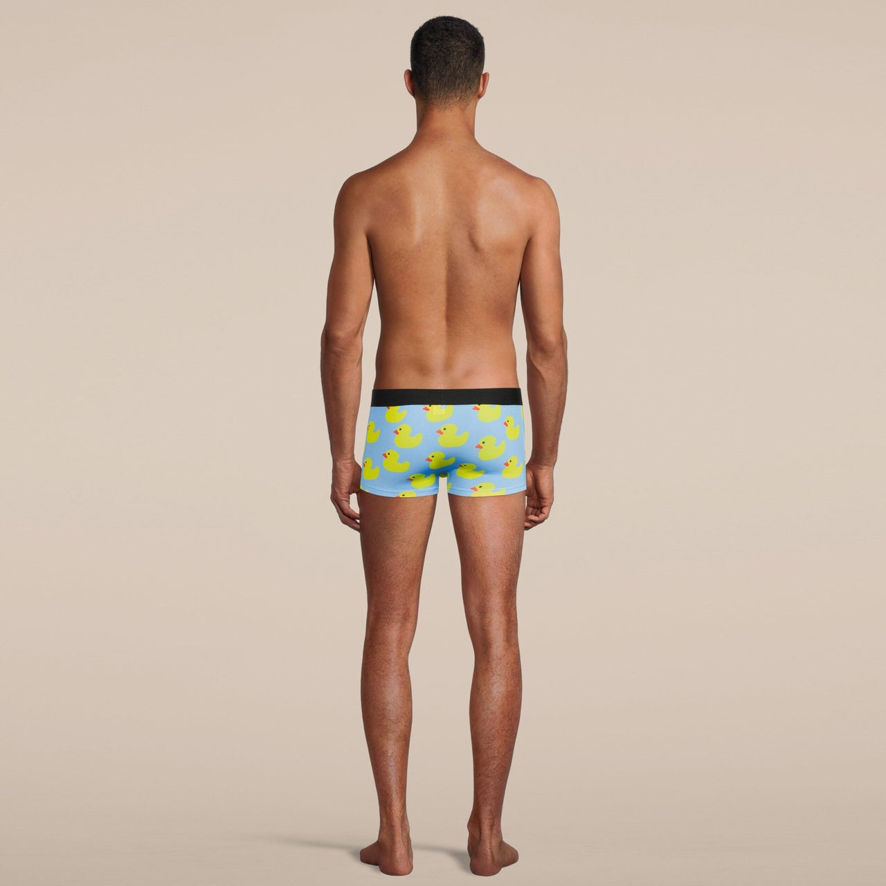 Men's Rubber Duckies Boxer Trunk Underwear -