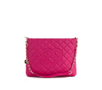 Thumbnail for GUNAS NEW YORK - Koi - Pink Quilted Vegan Leather Purse - 1 COLOR -