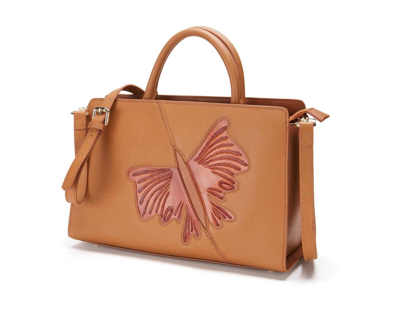 Bellorita - Butterfly Brown Satchel - 1 COLOR -