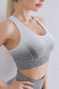 Thumbnail for Gradient Racerback Sports Bra - T - 4 COLORS -